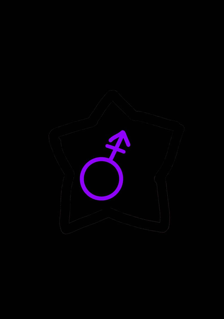 Bi Color Star My Gender Star Free To Use(Bi-Gender) by CutieCupidDraws148 on DeviantArt