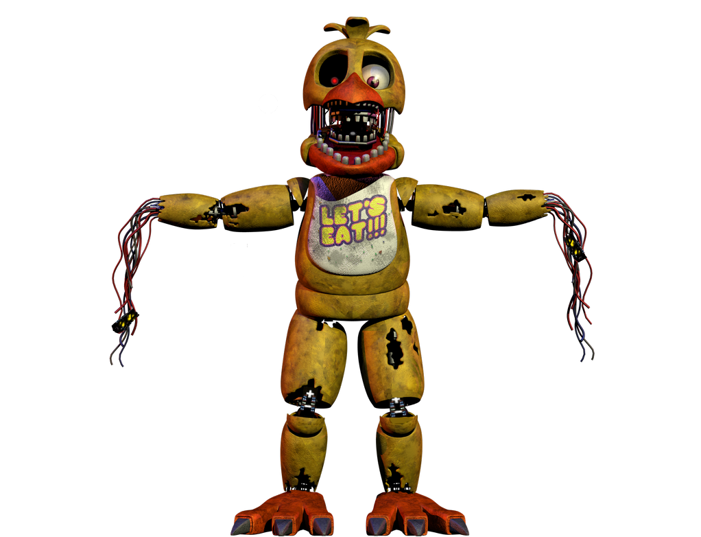 withered chica fnaf 2/ucn/vr