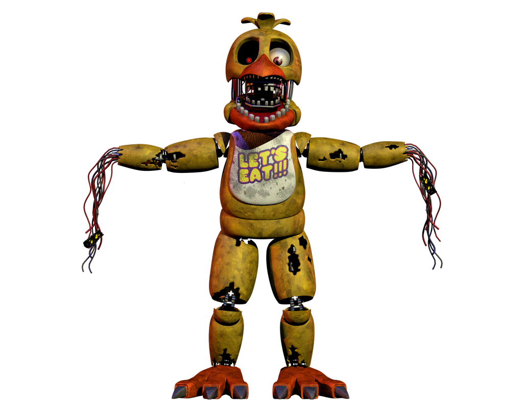 FNAF Help Wanted  Withered Chica - Download Free 3D model by Xoffly  (@Xoffly) [3f81479]