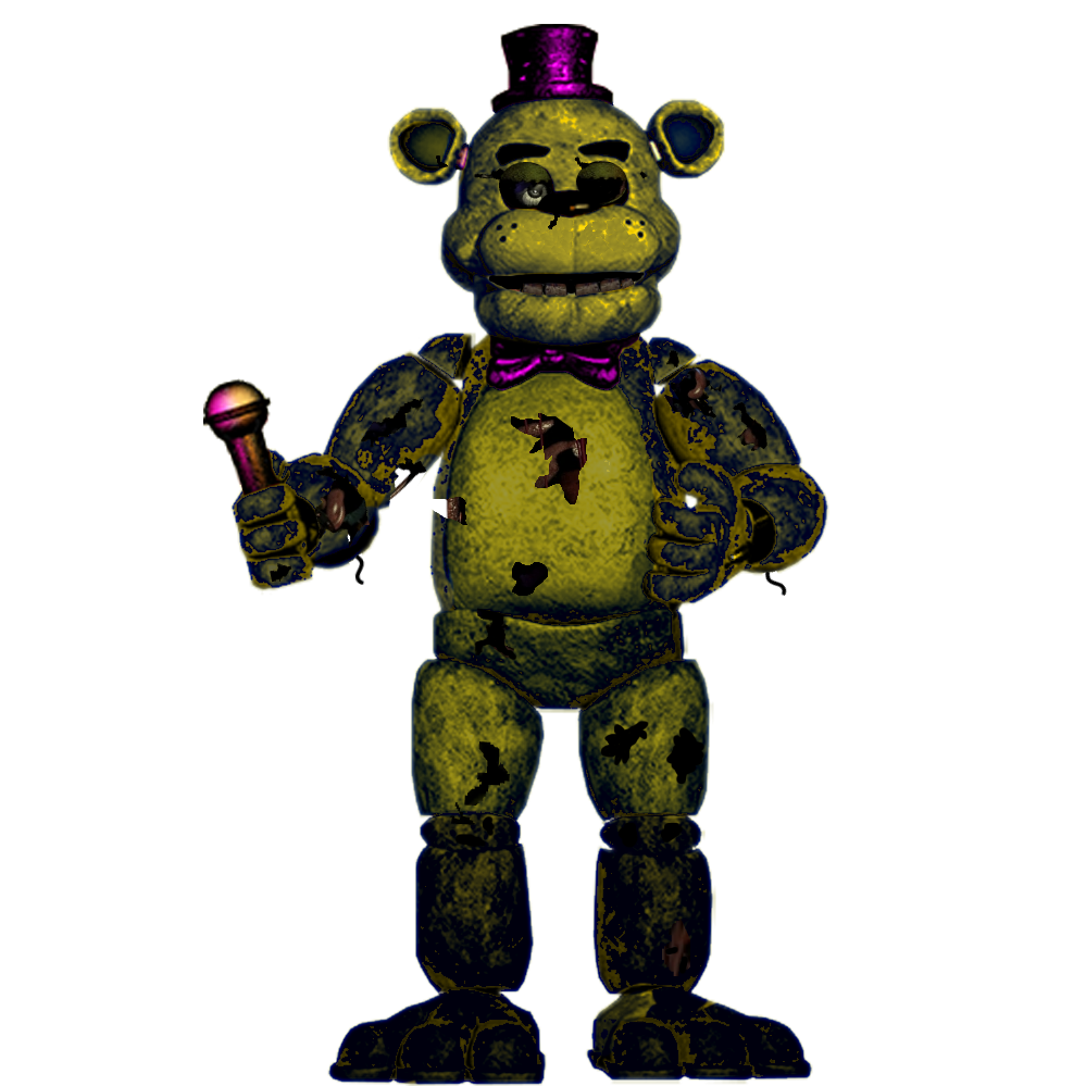 FNaF UCN: Fredbear Render : r/fivenightsatfreddys