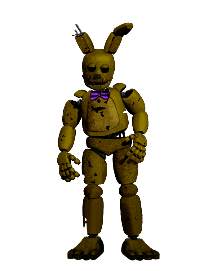 Fnaf 2 Spring FNAF 2 Withered Springbonnie by StabDaFax on DeviantArt