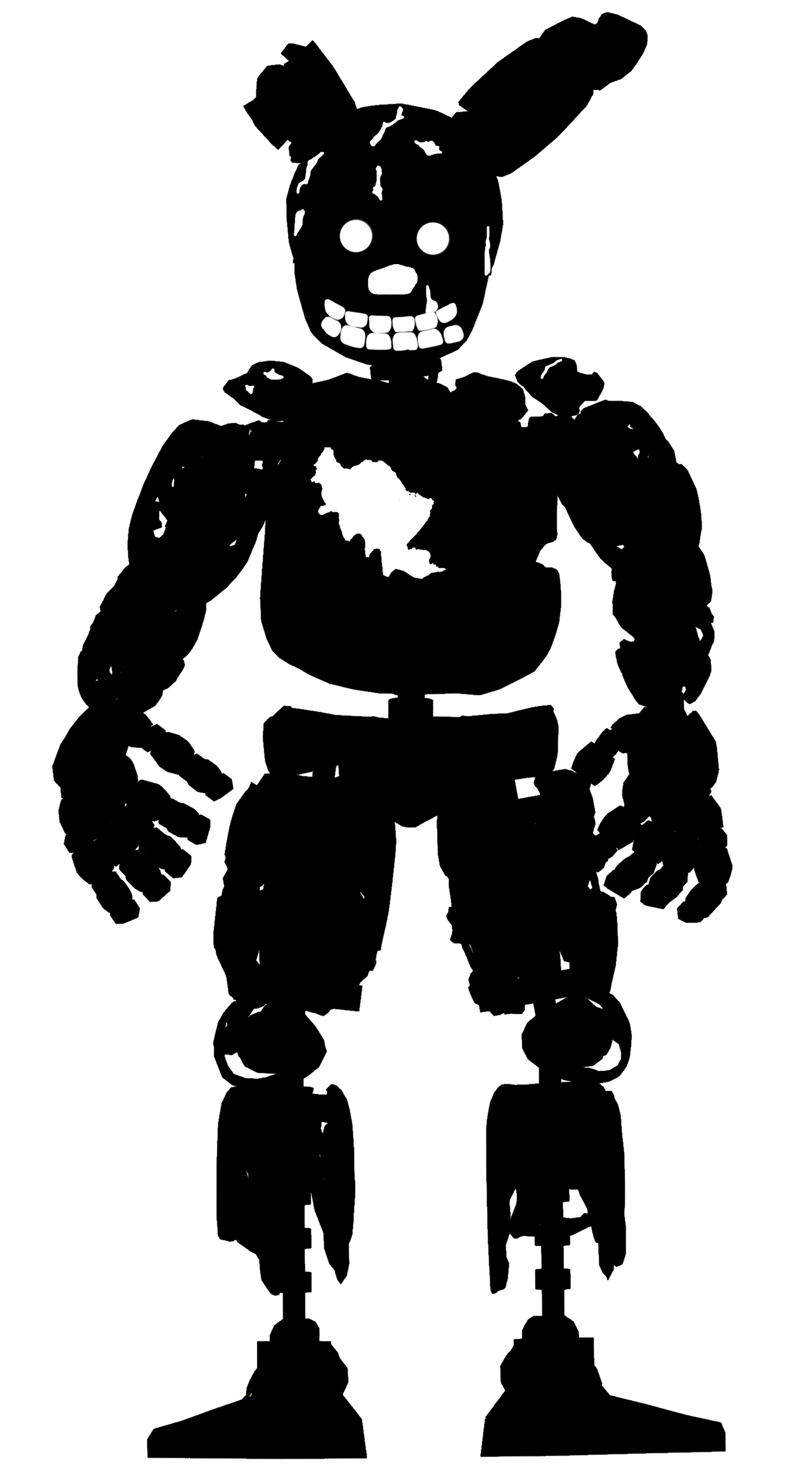 Shadow Springtrap by StabDaFax on DeviantArt