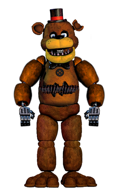 The LEGO Freddy prototype figure as non LEGO edit by StabDaFax on