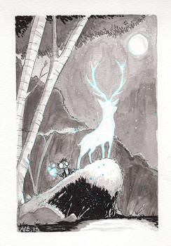 Inktober 2015 Expecto Patronum!