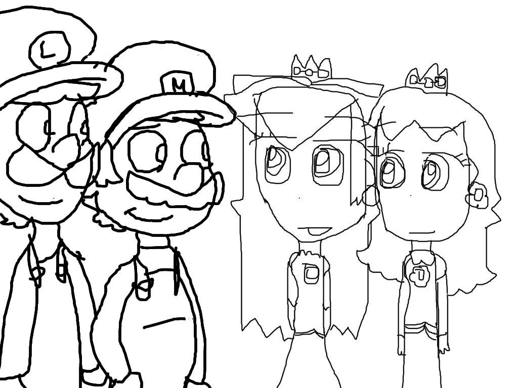 Mario gang collab by artasticgirl on DeviantArt