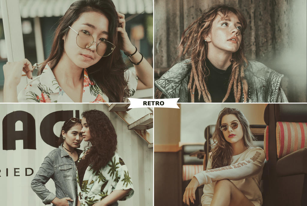 Retro Photoshop Actions by ViktorGjokaj