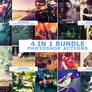 4 IN 1 Photoshop Actions Bundle