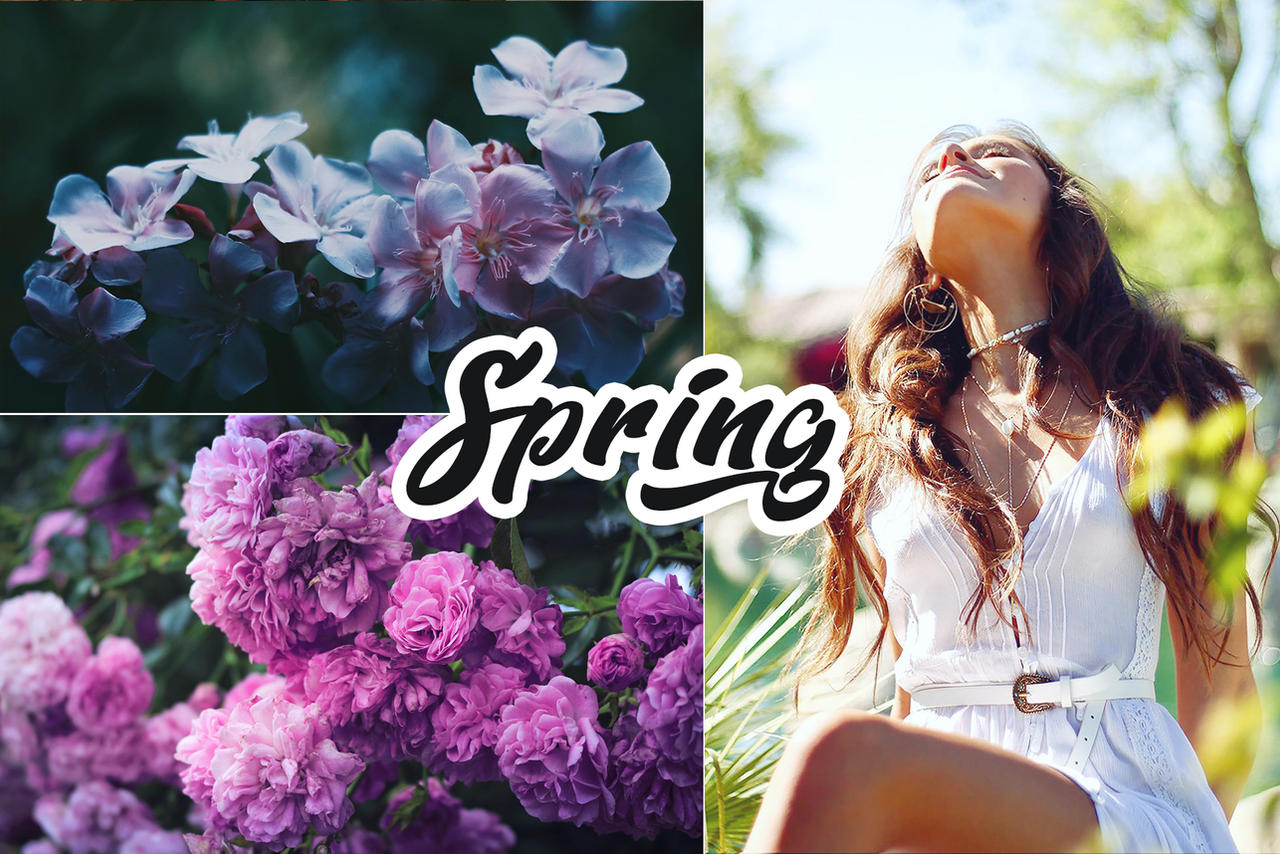 Patching Picture Spring Spring Photoshop Actions by ViktorGjokaj on DeviantArt