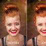 Before And After Photo Retouching