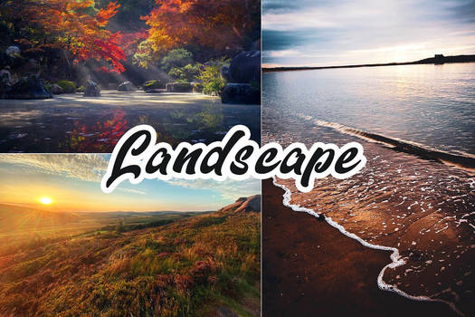 Landscape Photoshop Actions