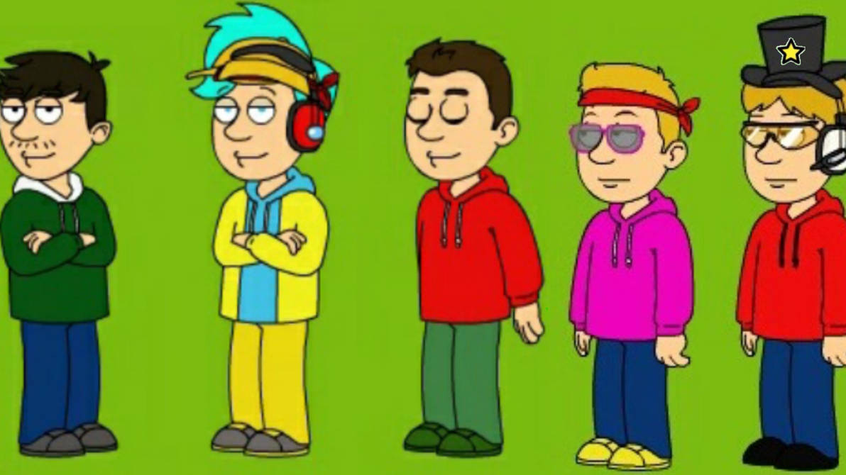 DutchMan2, RhodeAnimate, Ivan, Usapyon Kun, by isaacfire on DeviantArt