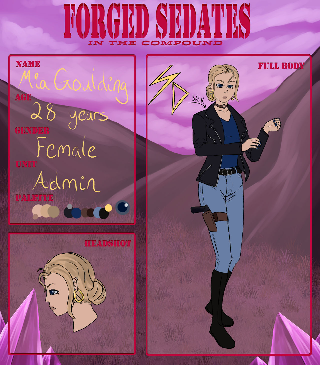 FS: Commander Mia Goulding by Wings-of-Change12 on DeviantArt