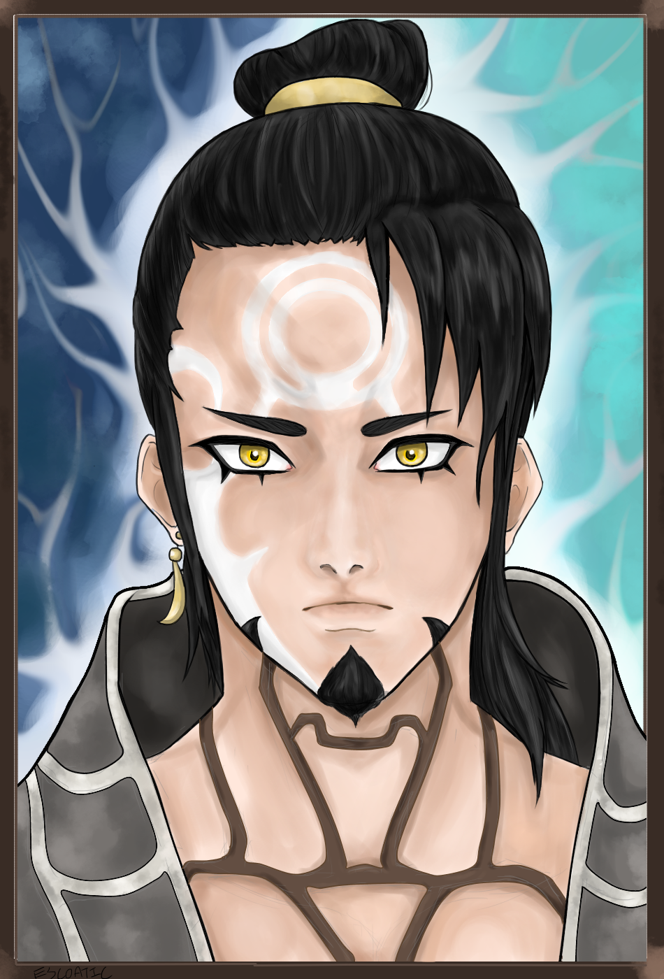 yasha (asura's wrath) drawn by yufy