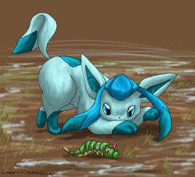 Colouring - Glaceon