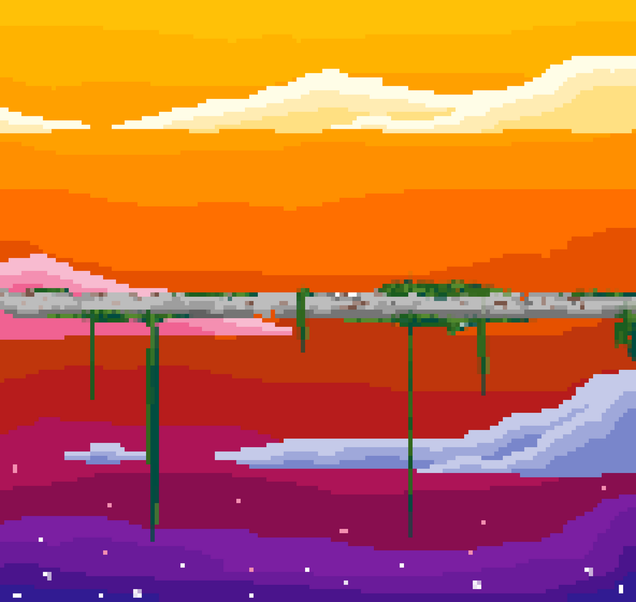 8 Bit Spring Background 8-bit background 3 by mysteriousfox11 on DeviantArt