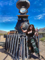 Steampunk Magical Train at WWWC9 by PhotosbyRaVen
