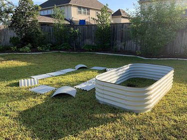 Amazon.com- Vego Garden Aluzinc Raised Garden Bed