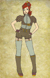 Steampunk girl