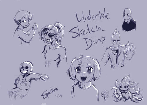 Undertale Sketch Dump