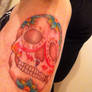 sugar skull tattoo