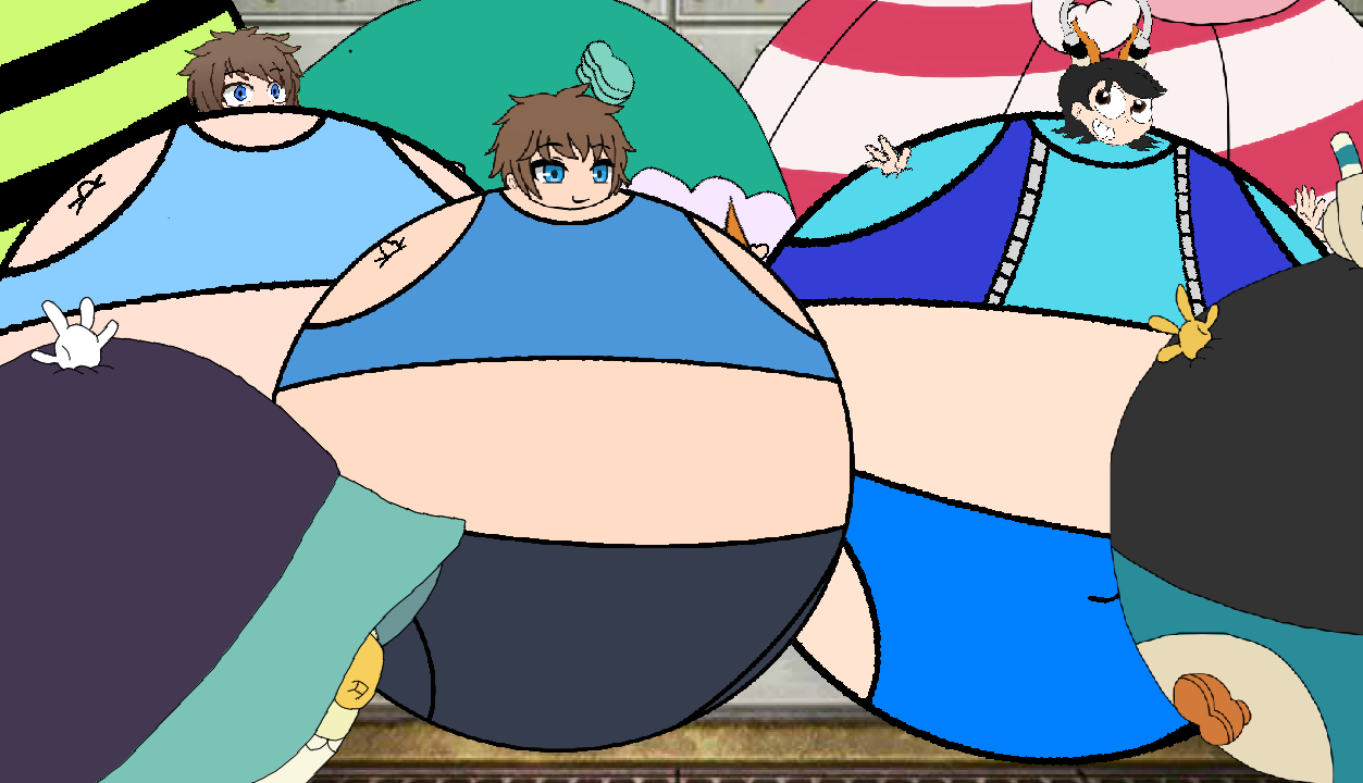Chibi Roly Poly Roly polys in quarantine by Marcus1415 on DeviantArt