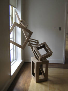 GSW Group Cardboard Sculpture