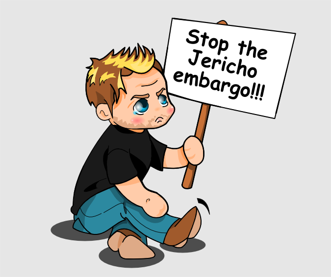 Stop the Jericho embargo