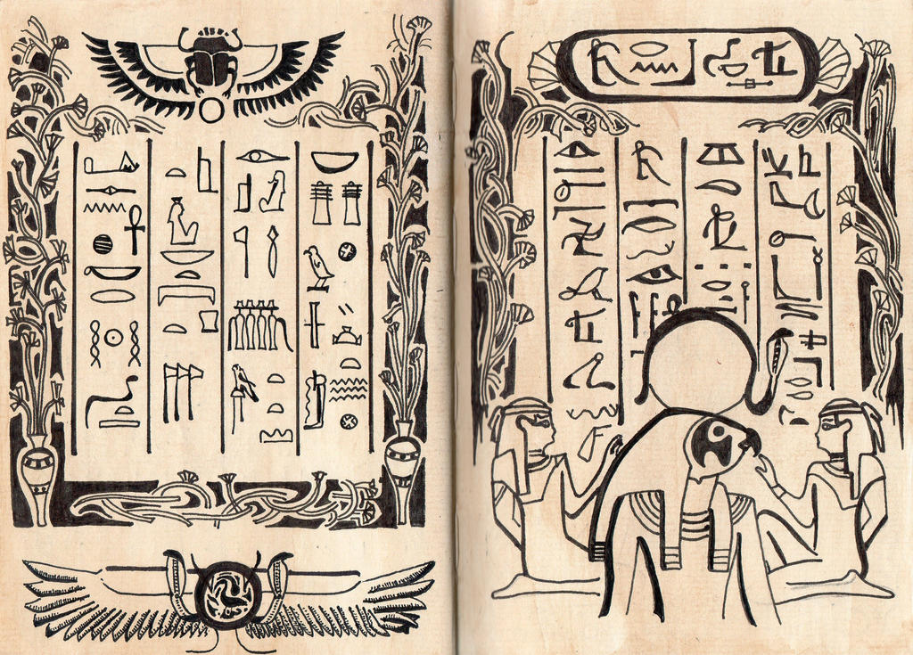 Codex- Egypt pages by I-never-stop on DeviantArt