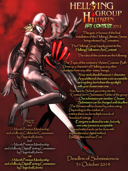 HellsingGroup Halloween Art Contest 2014