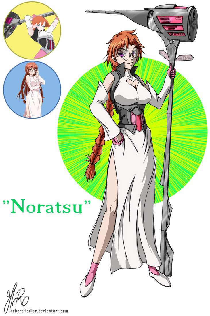 Commission - Hexafusion A+B - Noratsu by RobertFiddler
