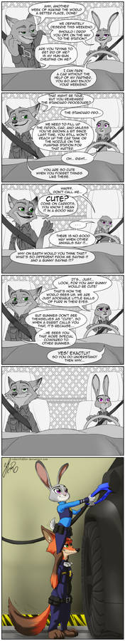 Zootopia Strip #4 - Sly Fox