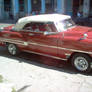 Cuba Old Convertible Car