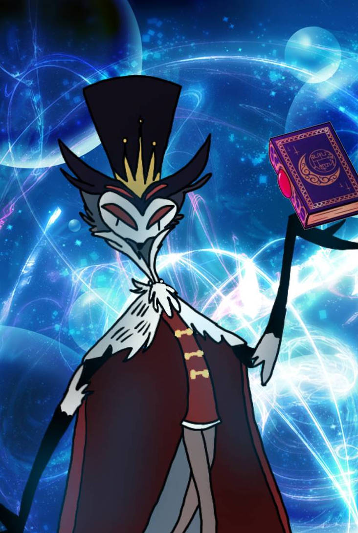 Stolas and grimoire book by riskiki1809 on DeviantArt