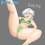 Colette - Spike underwear (censored ver.)