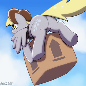 (ANIMATED) Derpy's special delivery