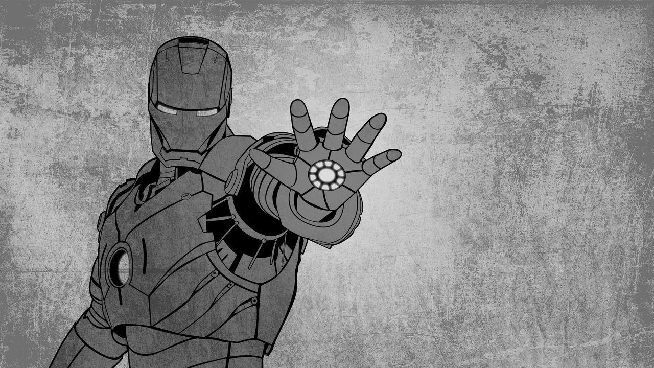 Iron Man Minimalist WallPaper