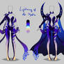 Outfit design - Lightning of the Mystic - closed