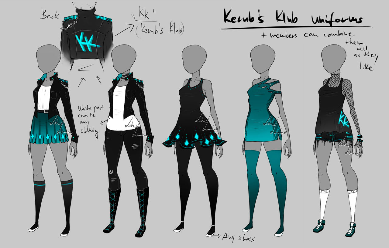 Kuppet Uniform Kerub's Klub - Uniforms by LotusLumino on DeviantArt