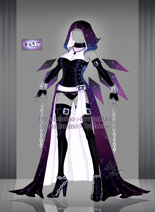 Outfit design adopt - 495 - closed by LotusLumino on DeviantArt