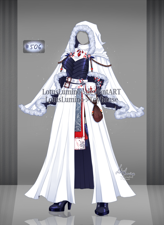Outfit design adopt - 506 - closed by LotusLumino on DeviantArt