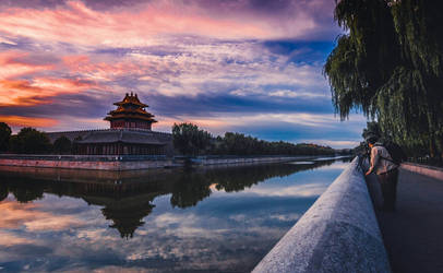 The Forbidden City in the early morning light