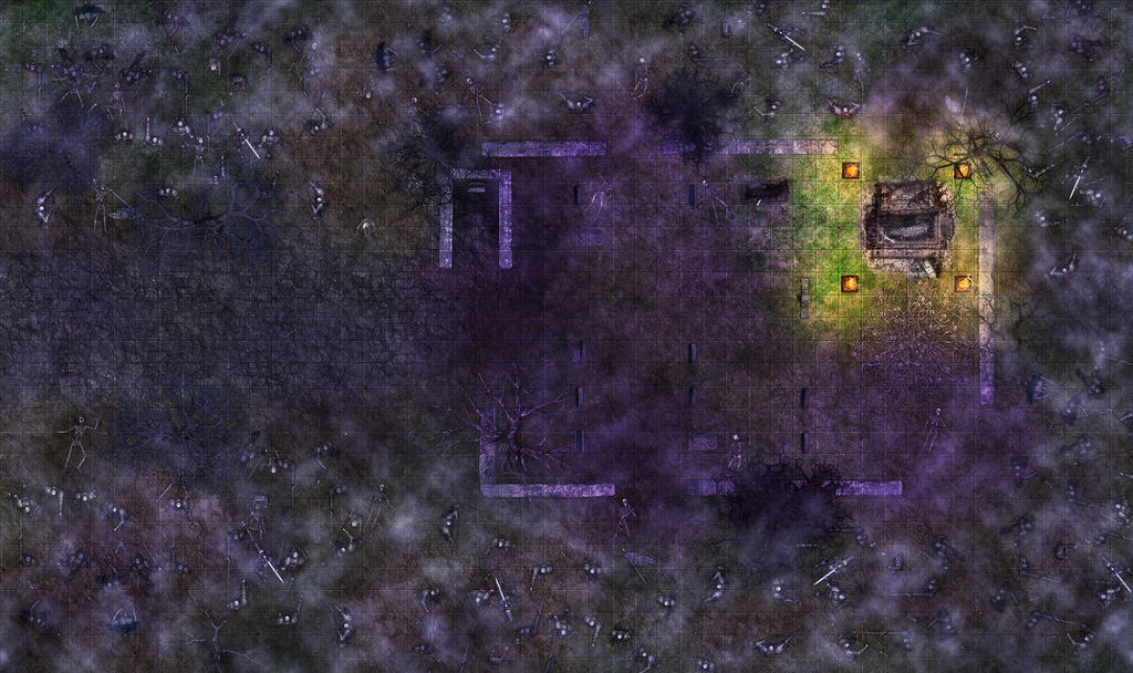 Graveyard battle - RPG map by tomasreichmann on DeviantArt