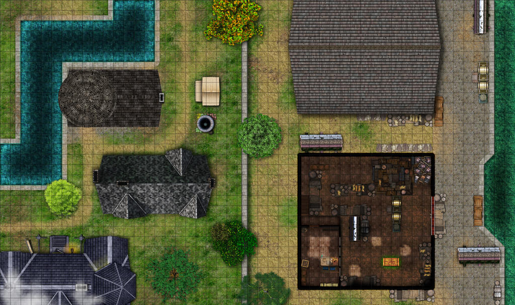 Harbor day warehouse - RPG map by tomasreichmann on DeviantArt