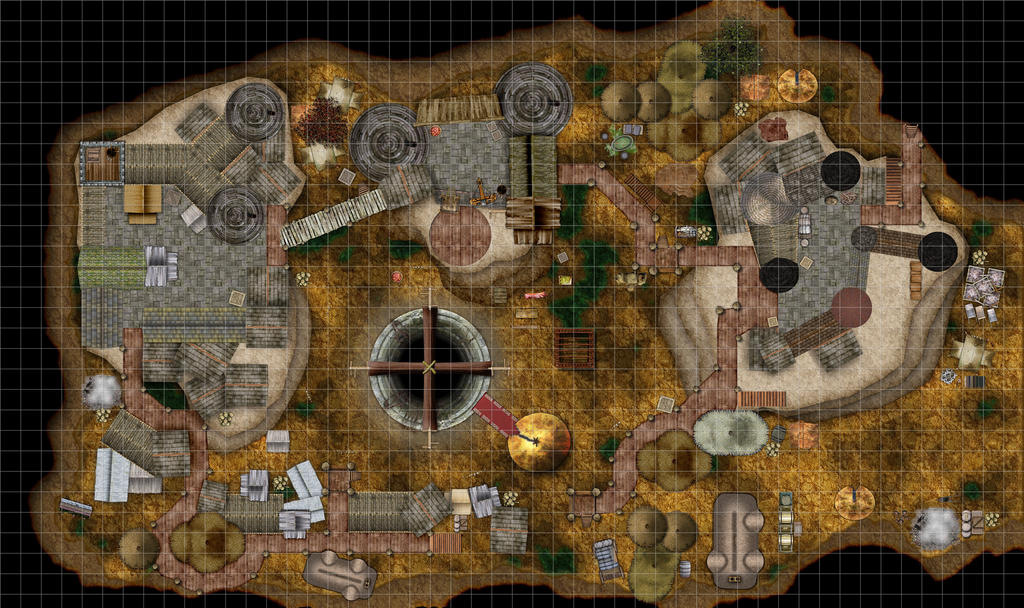 Rift city - RPG map by tomasreichmann on DeviantArt