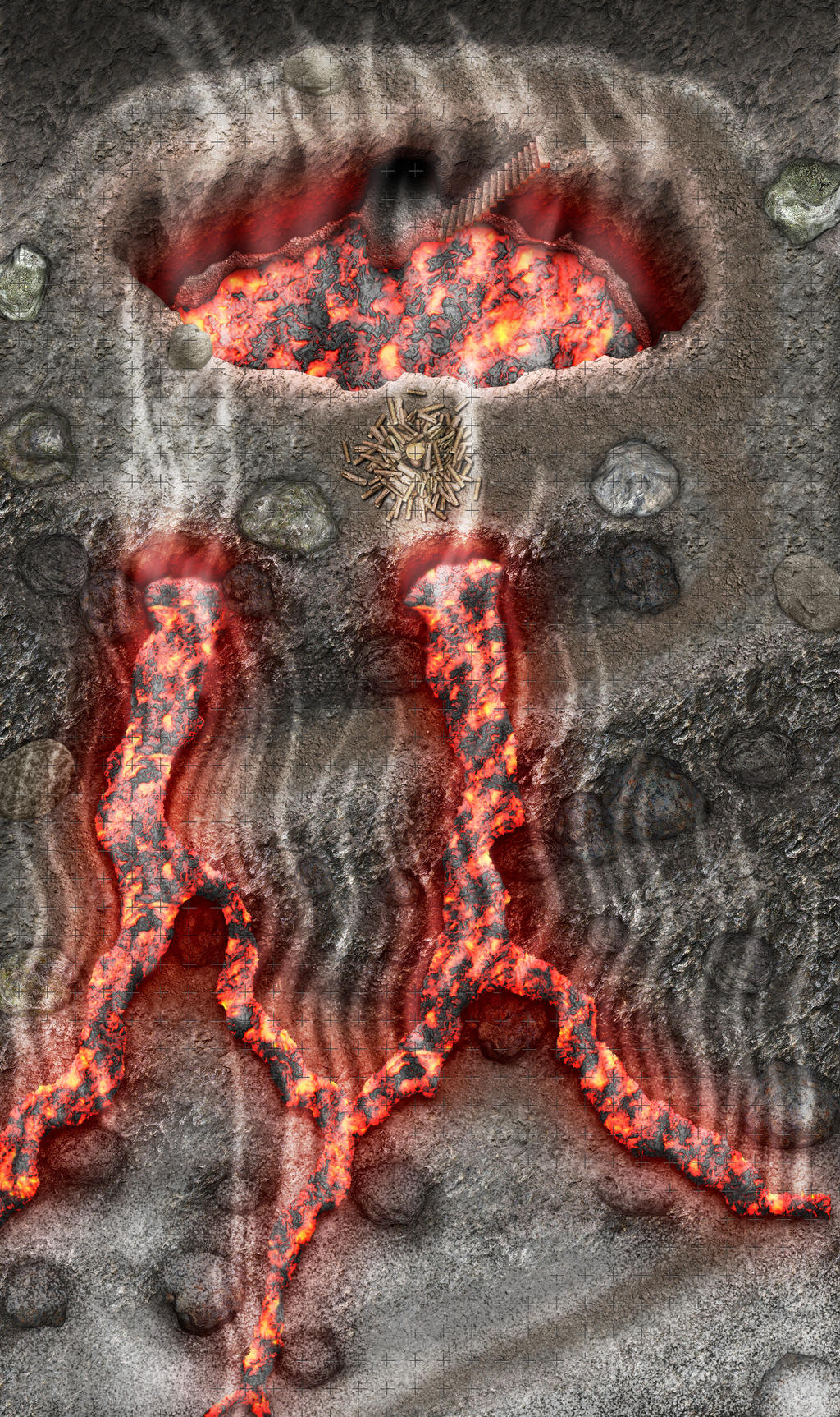 Volcano exterior lava - RPG map by tomasreichmann on DeviantArt