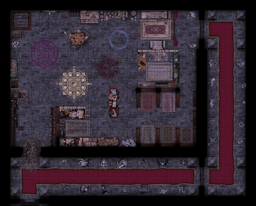 Wizards laboratory - RPG map by tomasreichmann on DeviantArt