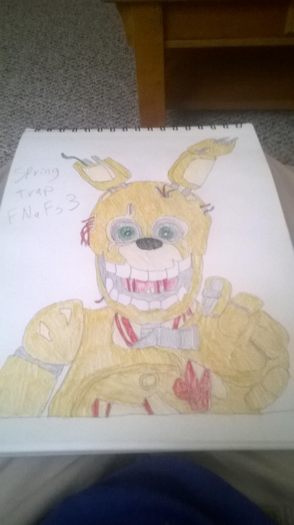 Spring Trap Drawing