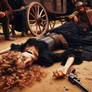 unconscious beautiful cowgirl