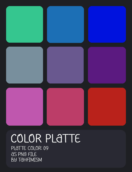 Color Platte (8) by tahfimism01 on DeviantArt
