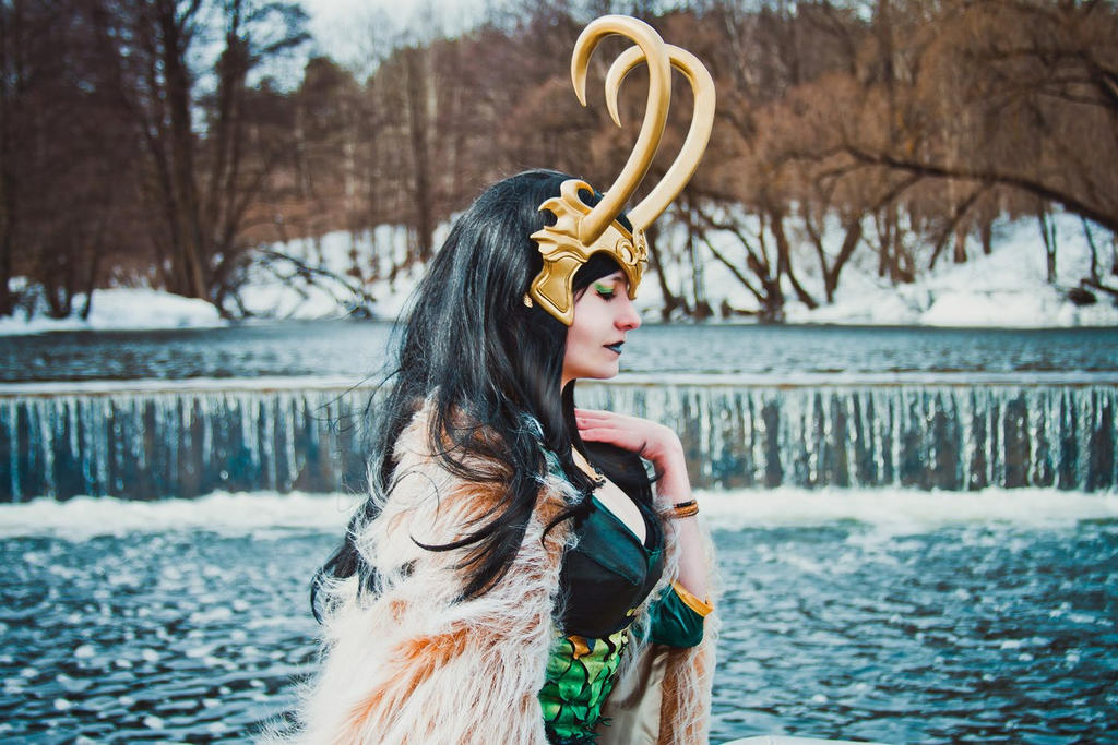 lady loki - frozen waterfalls